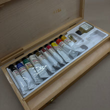 Load image into Gallery viewer, Vintage Rowney Georgian Oil Colours Set of 10
