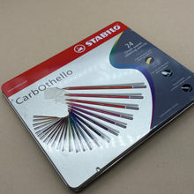 Load image into Gallery viewer, Stabilo CarbOthello Chalk Pastel Coloring Pencils Set of 24
