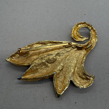 Load image into Gallery viewer, Kate Hines Gold Leaf Brooch
