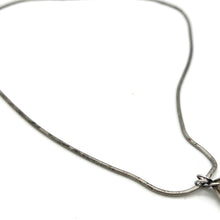 Load image into Gallery viewer, Smokey Quartz Necklace w/ 28" 2mm Sterling Chain
