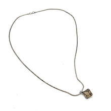 Load image into Gallery viewer, Smokey Quartz Necklace w/ 28" 2mm Sterling Chain
