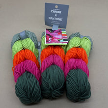 Load image into Gallery viewer, Carron x Pantone Fuchsia Foliage Yarn 3 x 100g
