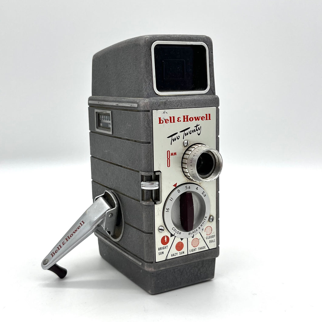 Bell & Howell TwoTwenty 8mm Movie Film Camera (untested)