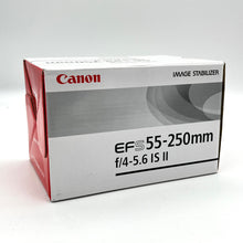 Load image into Gallery viewer, Canon EFS 55-250mm Lens (in box)
