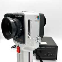 Load image into Gallery viewer, 1984 Sharp QC-54 Single Tube Color Video Camera w/ Adaptor (untested)
