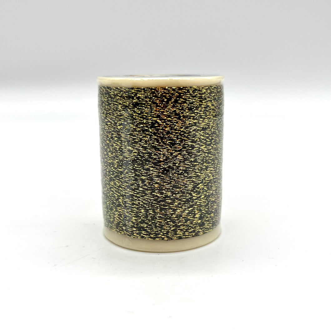Razzle Dazzle Metallic Thread (Gold & Black)