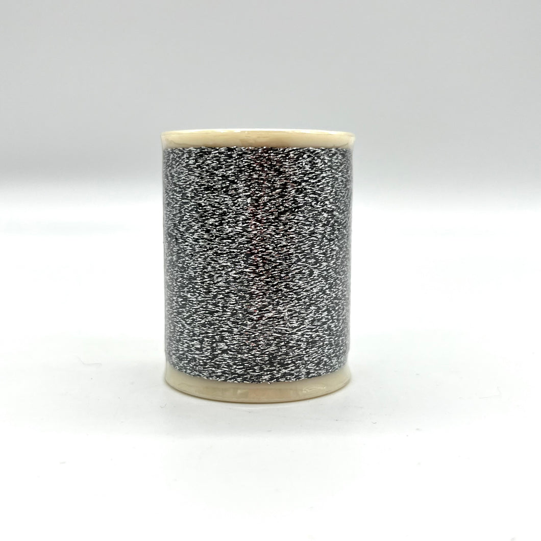 Razzle Dazzle Metallic Thread (Silver & Black)