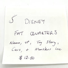 Load image into Gallery viewer, D*sney Fabric Bundle
