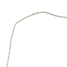 Load image into Gallery viewer, Italian Sterling 925 24" 3mm Twisted Chain
