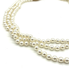 Load image into Gallery viewer, 30" Knotted Faux Pearl Necklace
