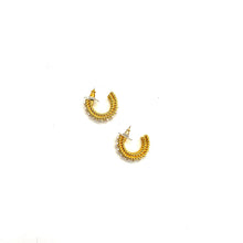 Load image into Gallery viewer, Pearl Hoop Earrings
