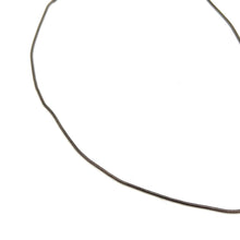 Load image into Gallery viewer, 16" 1mm Sterling Snake Chain w/ Green Stone Sterling Pendant
