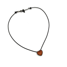 Load image into Gallery viewer, Silpada Leather Heart Necklace
