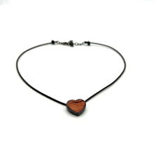 Load image into Gallery viewer, Silpada Leather Heart Necklace
