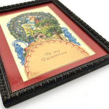 Load image into Gallery viewer, Antique Framed Valentine
