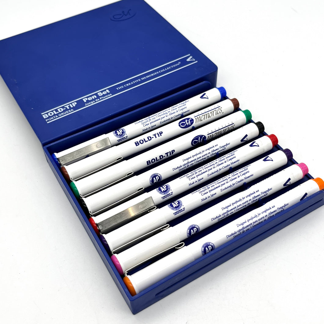 Bold Tip Creative Memories Pen Set