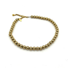 Load image into Gallery viewer, Monet Goldtone Bead Choker
