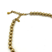 Load image into Gallery viewer, Monet Goldtone Bead Choker
