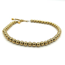 Load image into Gallery viewer, Monet Goldtone Bead Choker
