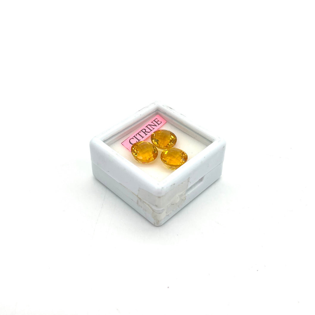Citrine Stones (8mm, 6.91ct)