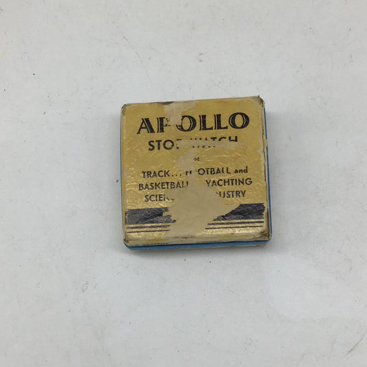 Vintage Apollo Silver Tone Mechanical Stopwatch