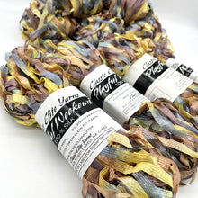 Load image into Gallery viewer, Classic Elite Yarns &quot;Playful Weekend&quot; Silk Ribbon Yarn (Bundle of 4 skeins + approx 5 balls)
