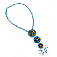 Load image into Gallery viewer, Medallion Beaded Necklace
