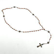 Load image into Gallery viewer, Coral Bead French Rosary
