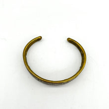 Load image into Gallery viewer, Vintage 1970&#39;s Brass Modernist Cuff Bracelet
