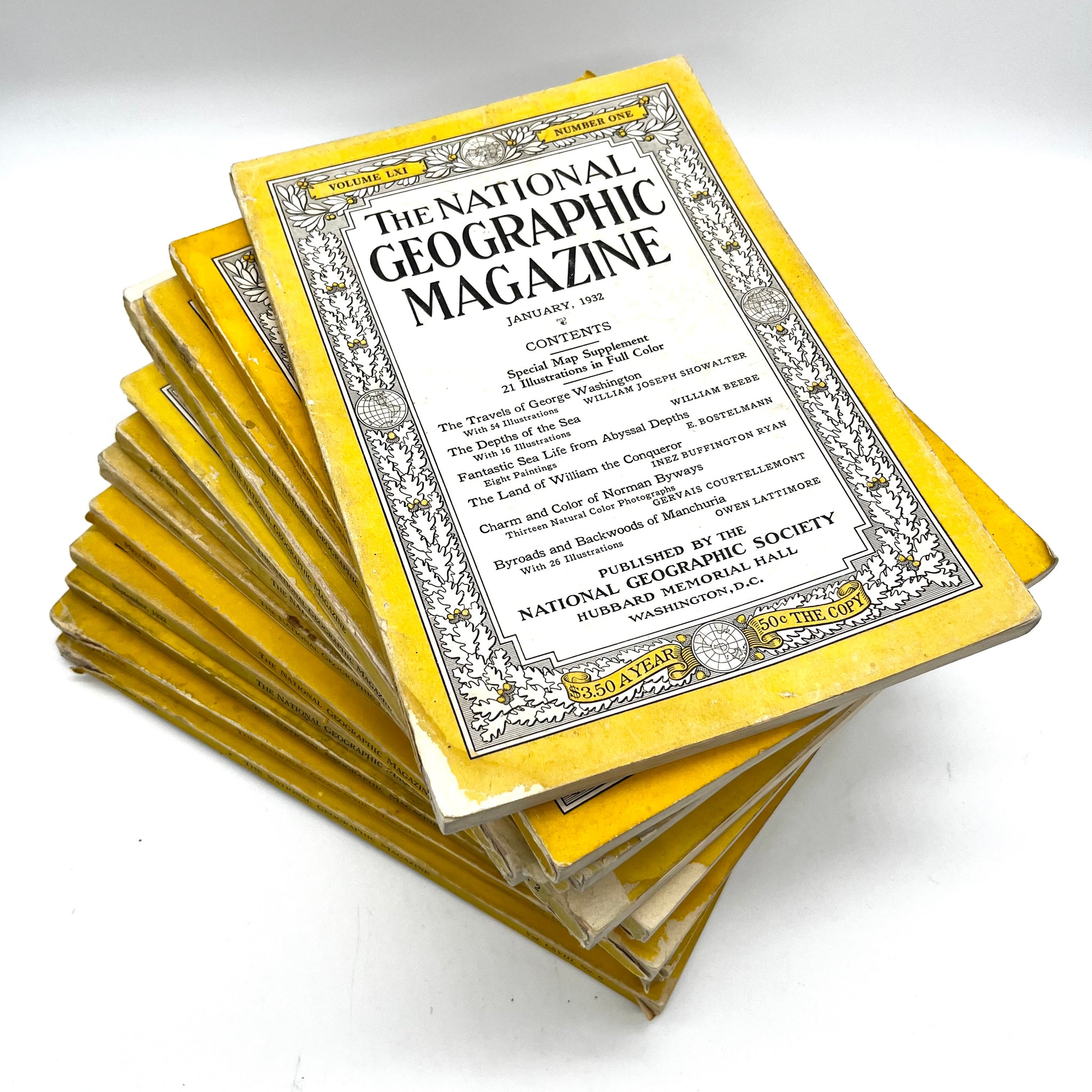 Mystery Vintage National Geographic Magazine – SCRAP PDX Online