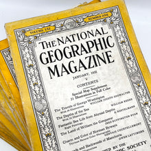 Load image into Gallery viewer, Mystery Vintage National Geographic Magazine
