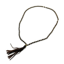 Load image into Gallery viewer, 32&quot; Brass Bead Necklace
