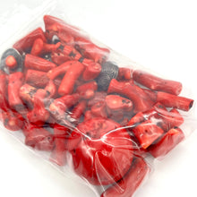 Load image into Gallery viewer, Dyed Red Coral Drilled Beads
