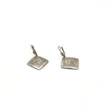 Load image into Gallery viewer, Sterling Silver Etched Earrings
