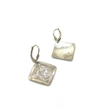 Load image into Gallery viewer, Sterling Silver Etched Earrings
