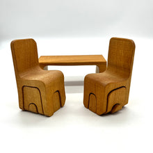 Load image into Gallery viewer, Wood Nesting Dollhouse Furniture Set
