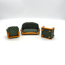Load image into Gallery viewer, Miniature Vintage Sofa Set
