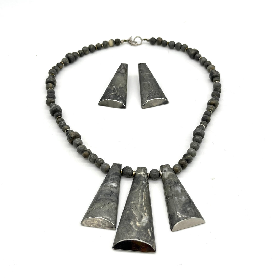 Karla Jordan Earrings & Necklace Set