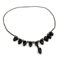 Load image into Gallery viewer, Sterling and Garnet Necklace
