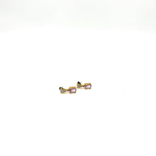 Load image into Gallery viewer, Ross Simmons Amethyst Earrings (gold tone plated silver)
