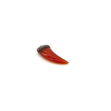 Load image into Gallery viewer, Carnelian Horn Pendant

