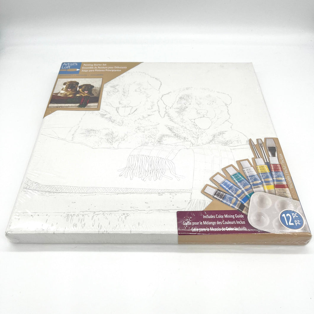 Artists Loft Canvas Dog Painting Kit