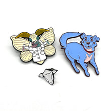 Load image into Gallery viewer, Set of 3 Cartoon Pins
