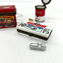 Load image into Gallery viewer, Vintage Miniature Set (Campbells, Monopoly, and Barnums Animals)
