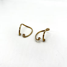 Load image into Gallery viewer, Clip-on Ear Jackets (for non-pierced ears) 14k gold-filled
