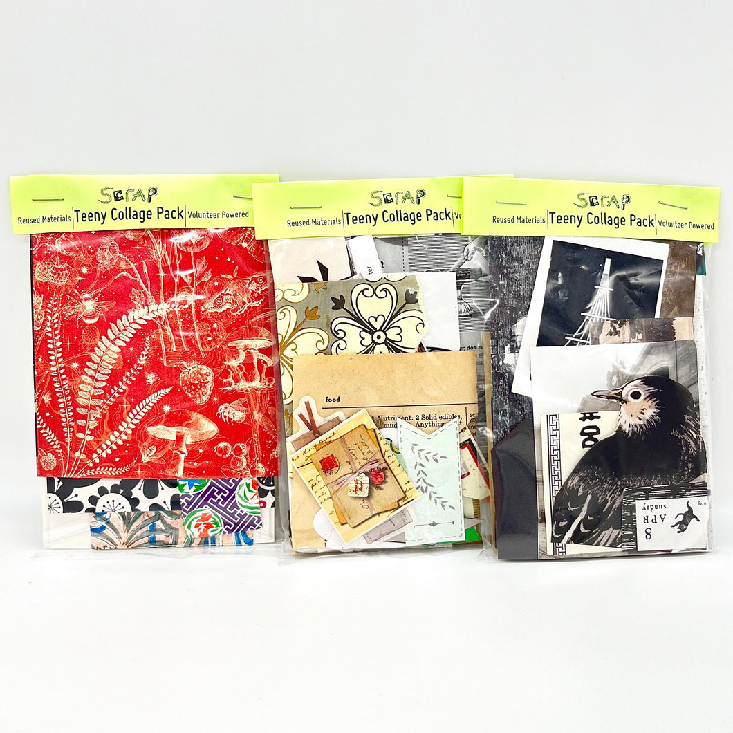 Mystery Teeny Collage Kit