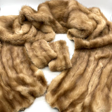 Load image into Gallery viewer, Vintage Fur Shawl &amp; Matching Cuffs (possibly faux)
