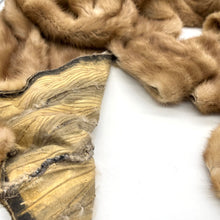 Load image into Gallery viewer, Vintage Fur Shawl &amp; Matching Cuffs (possibly faux)
