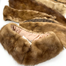 Load image into Gallery viewer, Vintage Fur Shawl or Collars (possibly faux) Set of 6
