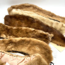 Load image into Gallery viewer, Vintage Fur Shawl or Collars (possibly faux) Set of 6
